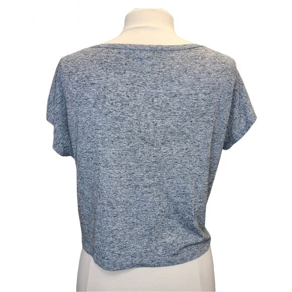 Forever 21 Grey Multi Colored Tribal Crop Top Womens S - Picture 4 of 8